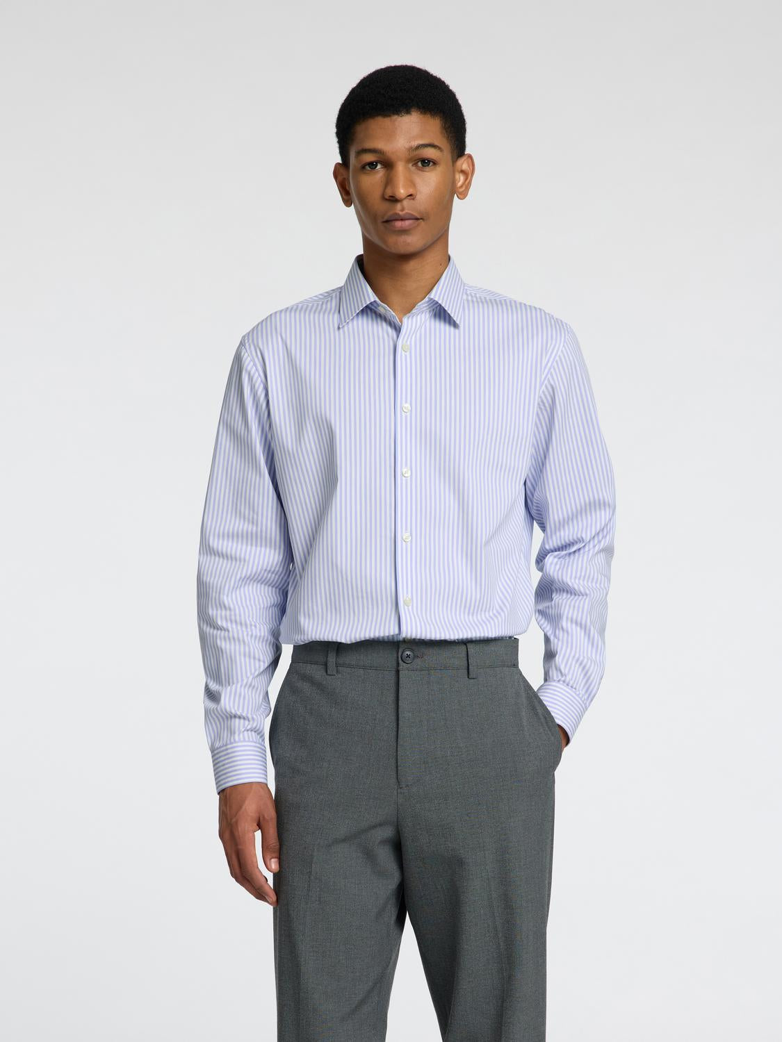 Shirts - Slhslim-Performance Shirt Ls Noos -  - Hr Ravn