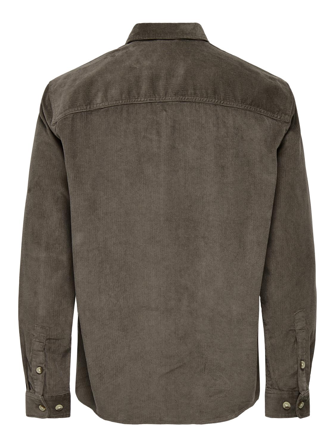 Onsalp Rlx 2Pkt Washd Cord Ls Shirt Noos