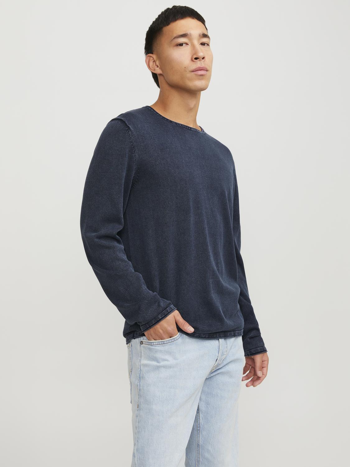 Pullovers - Jjeleo Knit Crew Neck Noos -  - Hr Ravn