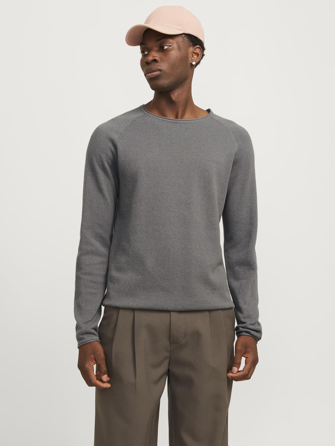 Pullovers - Jjehill Knit Crew Neck Noos -  - Hr Ravn