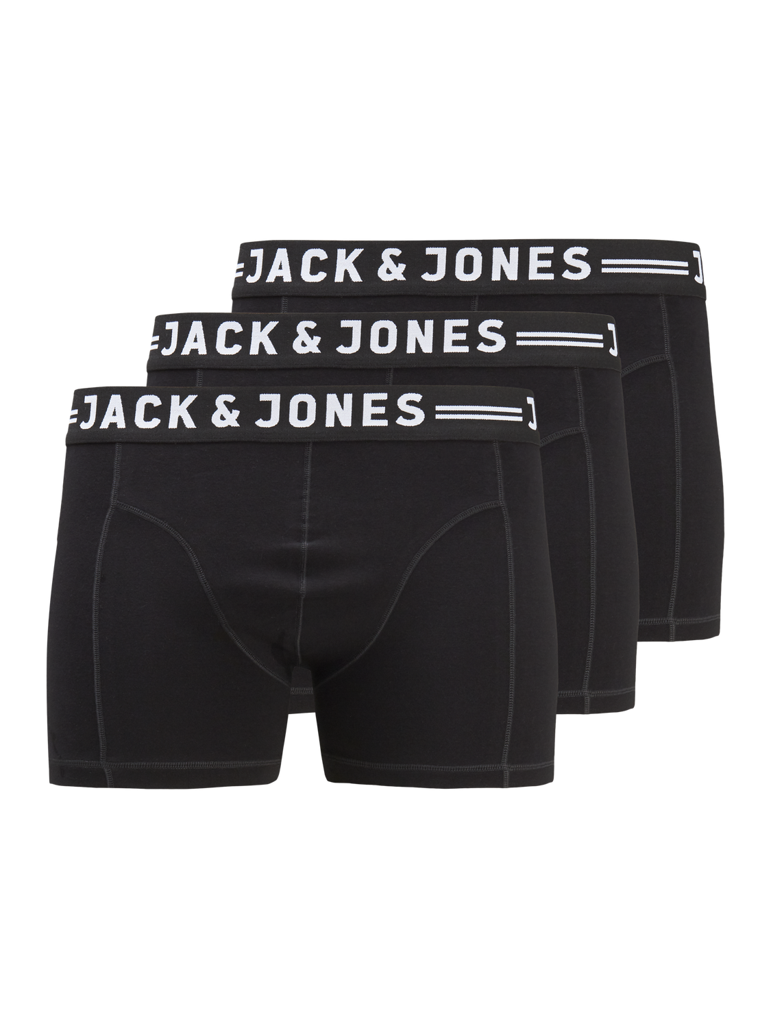 Trunks - Jacsense Trunks 3-Pack Noos Pls -  - Hr Ravn