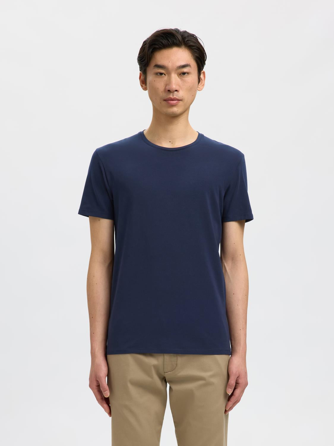 T-SHIRTS - Slhnewpima Ss O-Neck Tee Noos -  - Hr Ravn