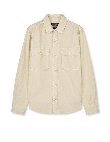 OVERSHIRT - Dyed Canvas Skyler Shirt -  - Hr Ravn