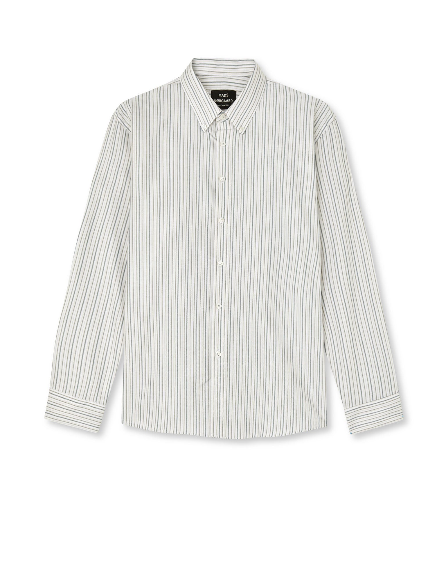 LANGÆRMEDE SKJORTER - Cotton Oxford Sune Stripe Shirt -  - Hr Ravn