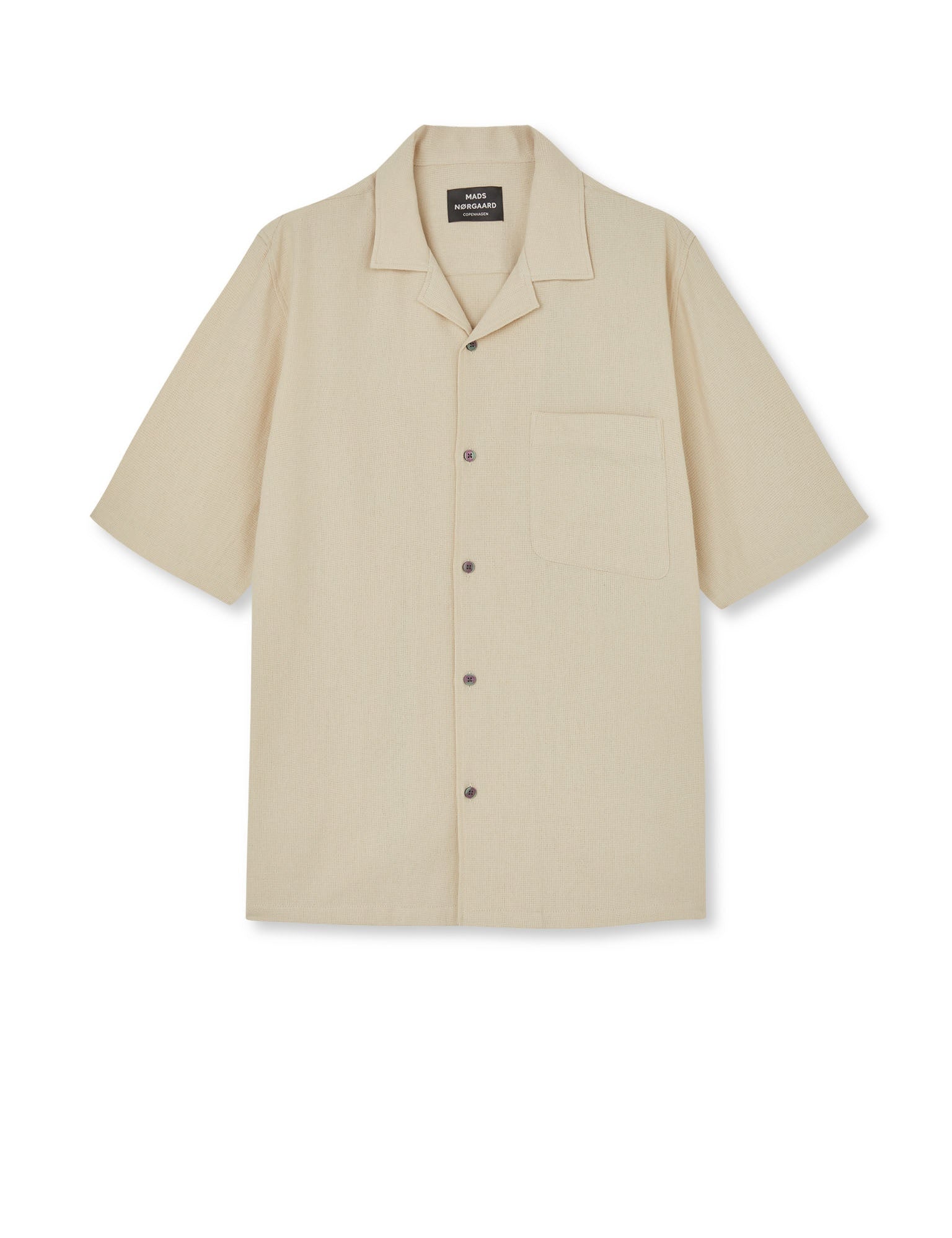 KORTÆRMEDE SKJORTER - Texture Kanji Shirt SS -  - Hr Ravn