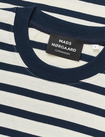 Cotton Jersey Stripe Frode Tee LS