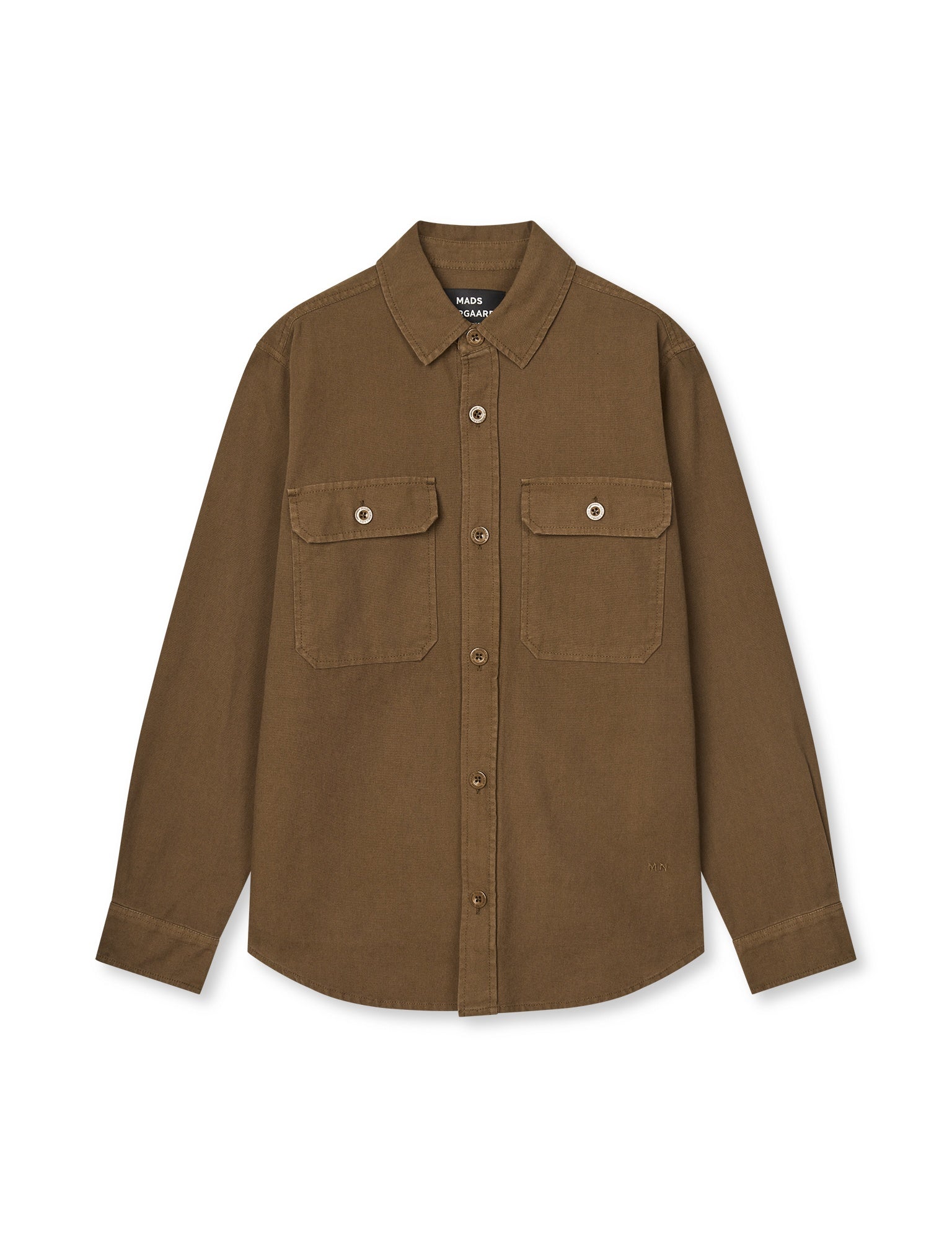 Mads Nørgaard Dyed Canvas Skyler Overshirt