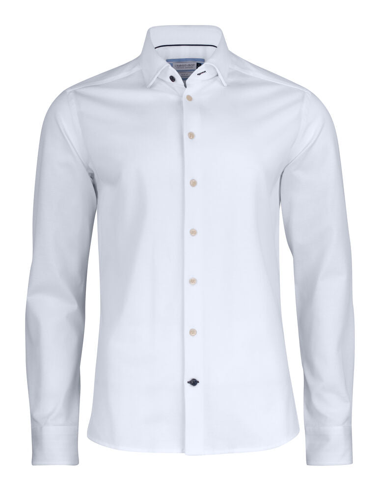LANGE SKJORTER - Indigo Bow 34 slim -  - Hr Ravn