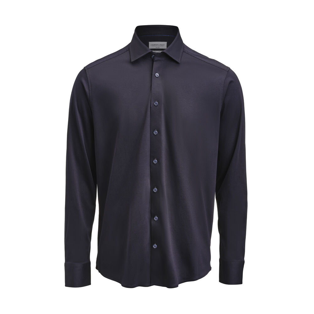 LANGE SKJORTER - Indigo Bow 132 Regular -  - Hr Ravn