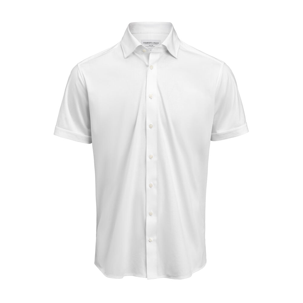 LANGE SKJORTER - Indigo Bow 132 S/S Slim -  - Hr Ravn