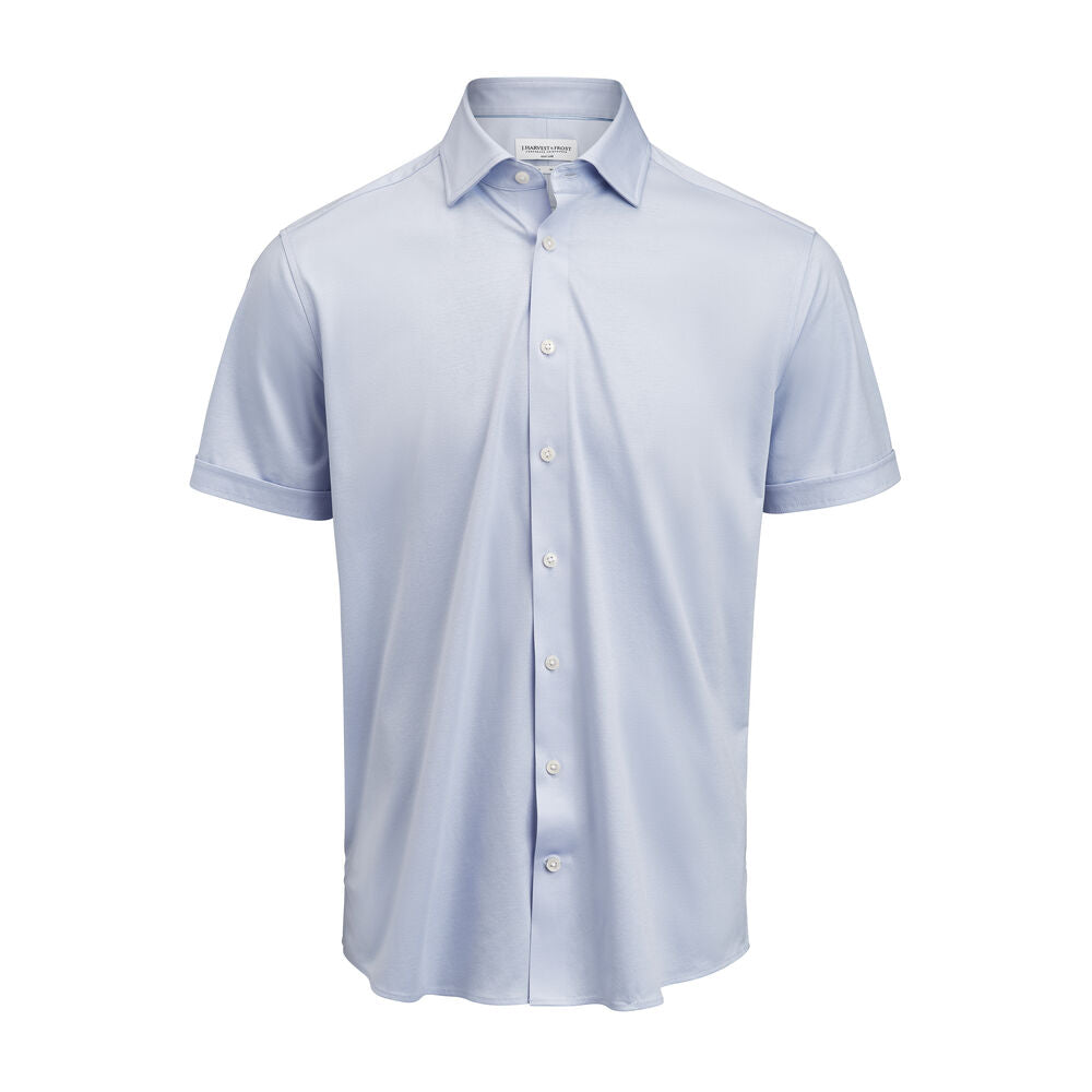 LANGE SKJORTER - Indigo Bow 132 S/S Slim -  - Hr Ravn