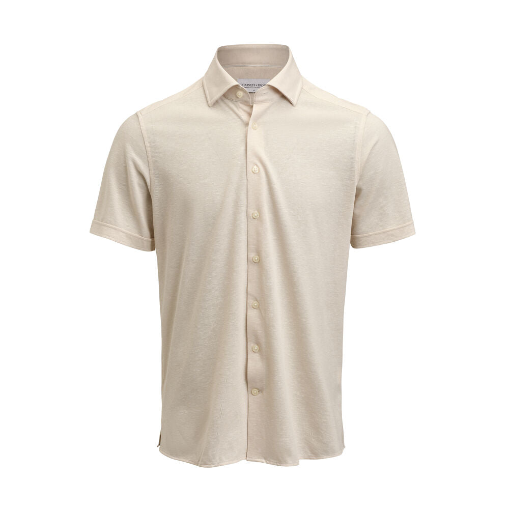 LANGE SKJORTER - Indigo Bow 133 S/S Shirt Tailored Fit -  - Hr Ravn