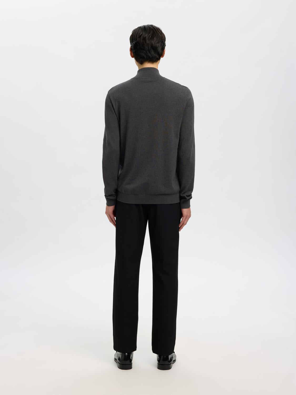 STRIK - Slhberg Ls Half Zip Noos -  - Hr Ravn