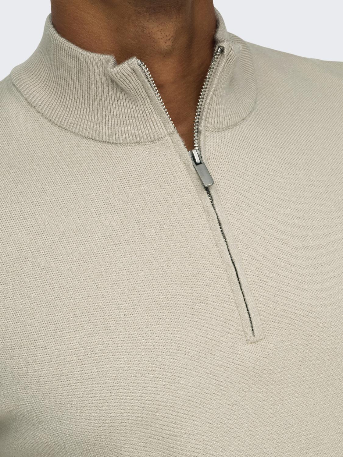 STRIK - Onscooper Half Zip High Neck Knit Noos -  - Hr Ravn