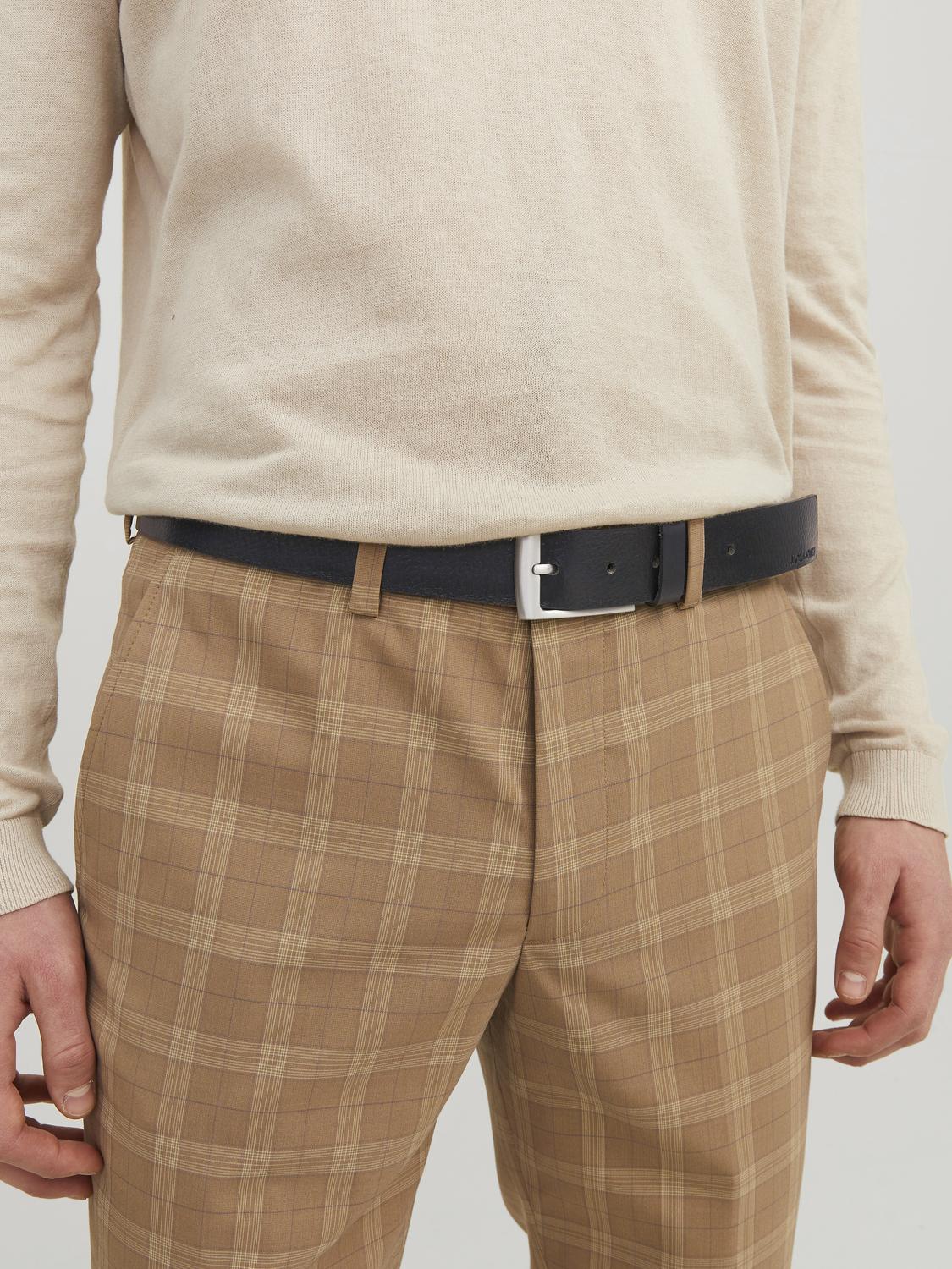 Belts - Jacstockholm Leather Belt Noos -  - Hr Ravn