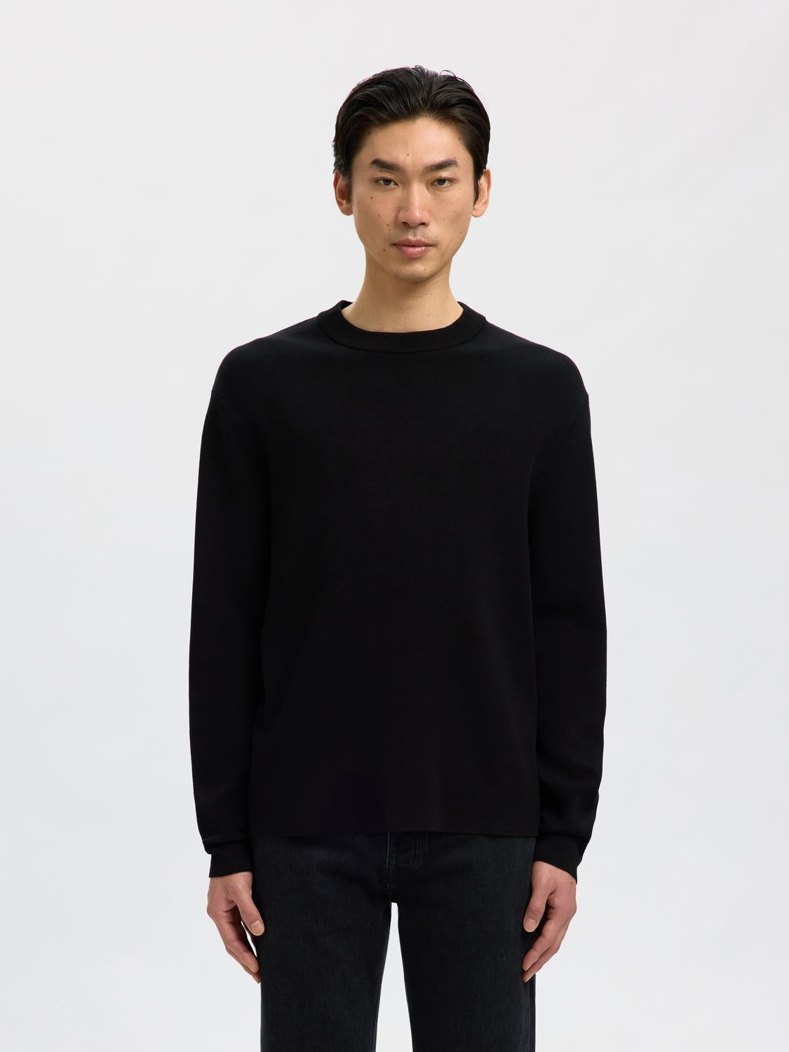 Pullovers - Slhteller Fn Relaxed Crew Neck Noos -  - Hr Ravn
