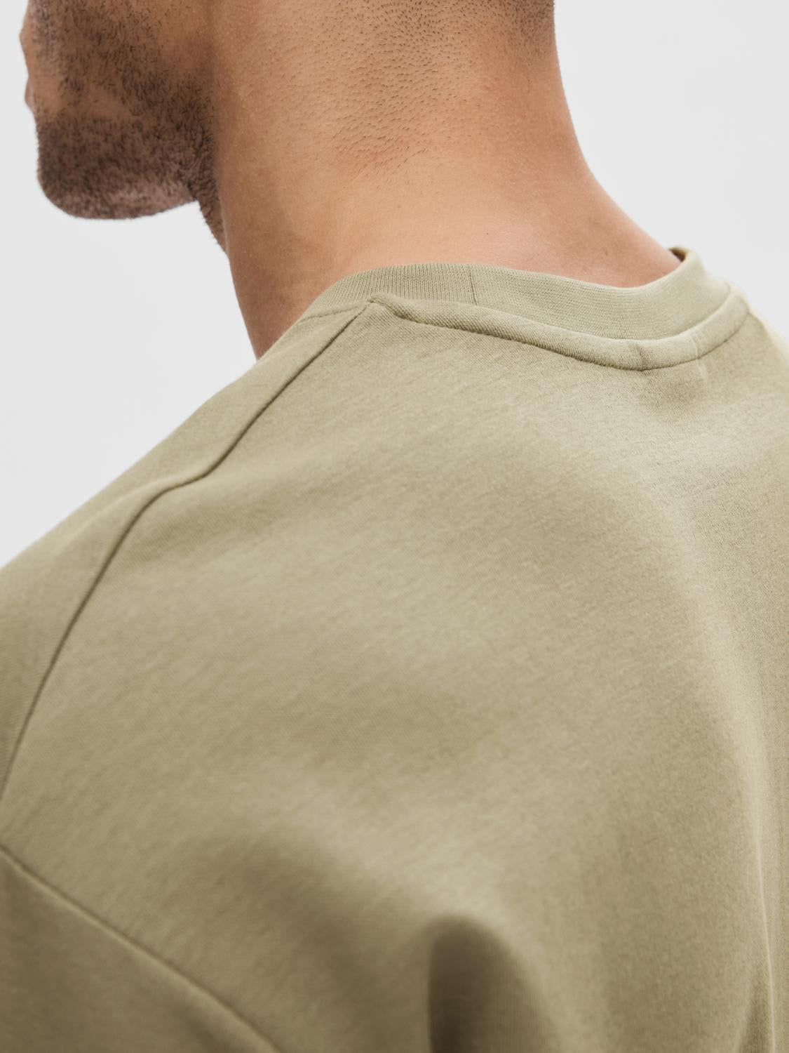 Slhlooseoscar Ss O-Neck Tee Noos