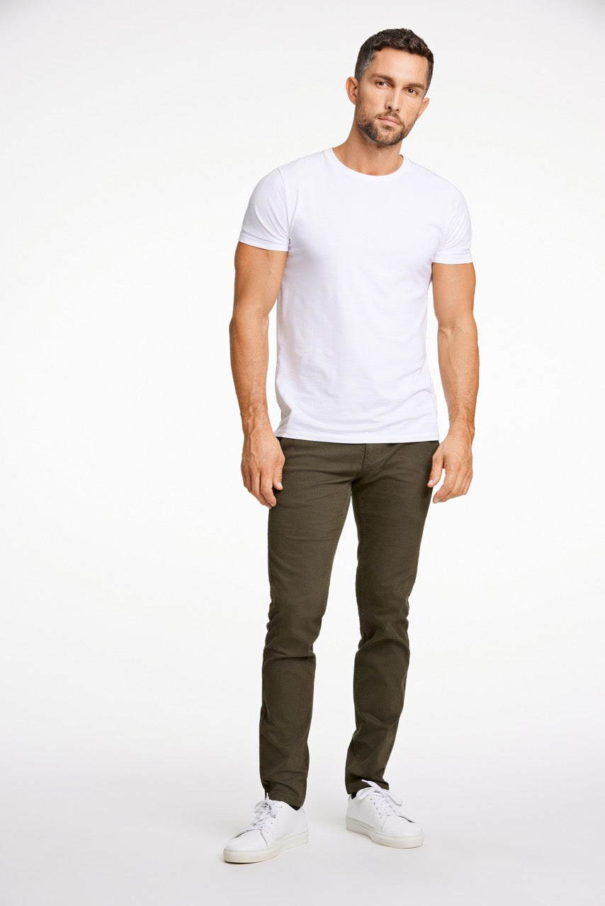 BUKSER - Structure superflex chinos -  - Hr Ravn