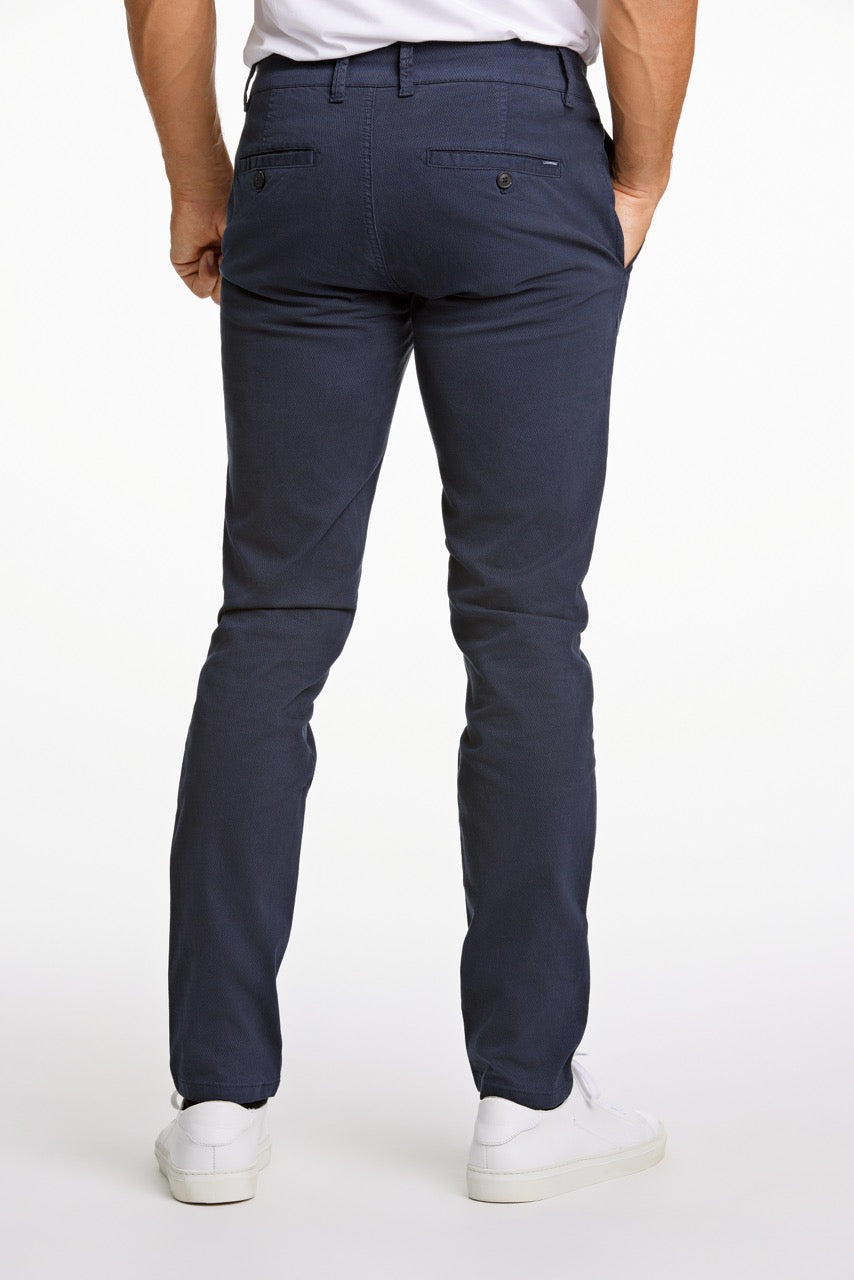 BUKSER - Structure superflex chinos -  - Hr Ravn