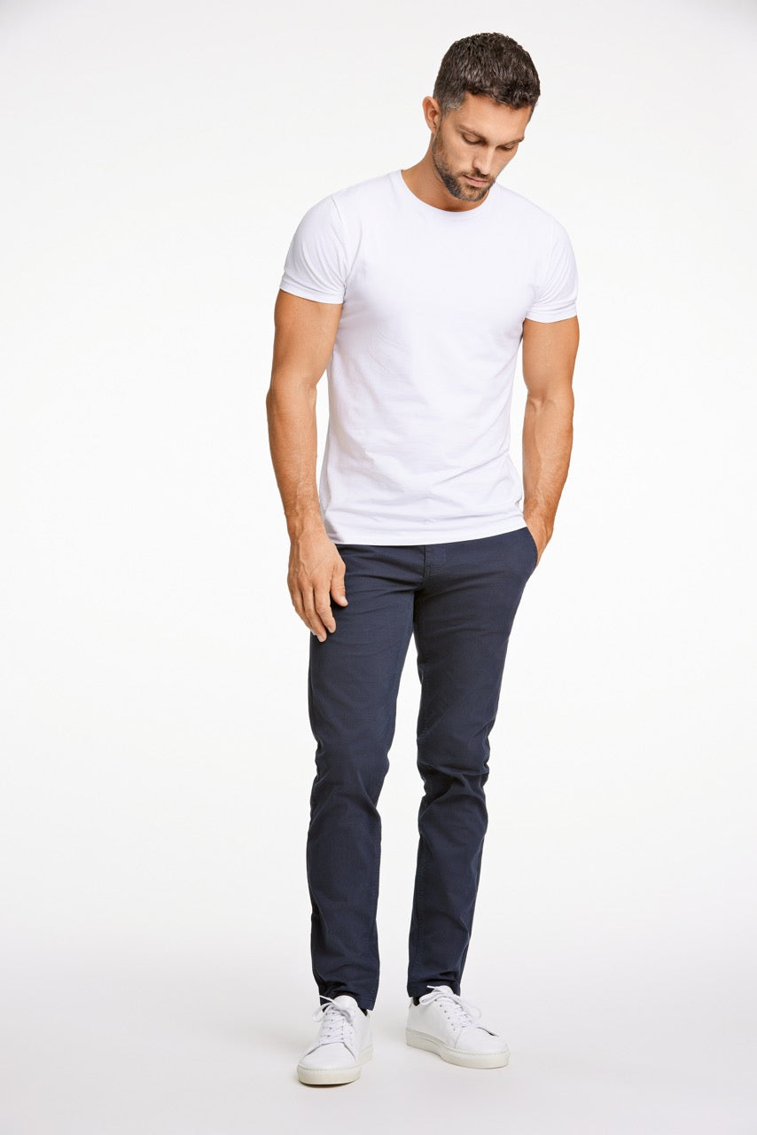 BUKSER - Structure superflex chinos -  - Hr Ravn