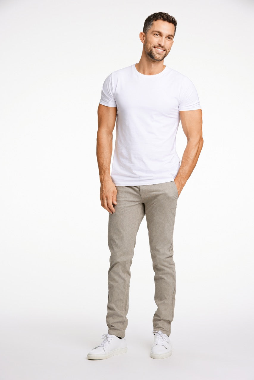 BUKSER - Structure superflex chinos -  - Hr Ravn