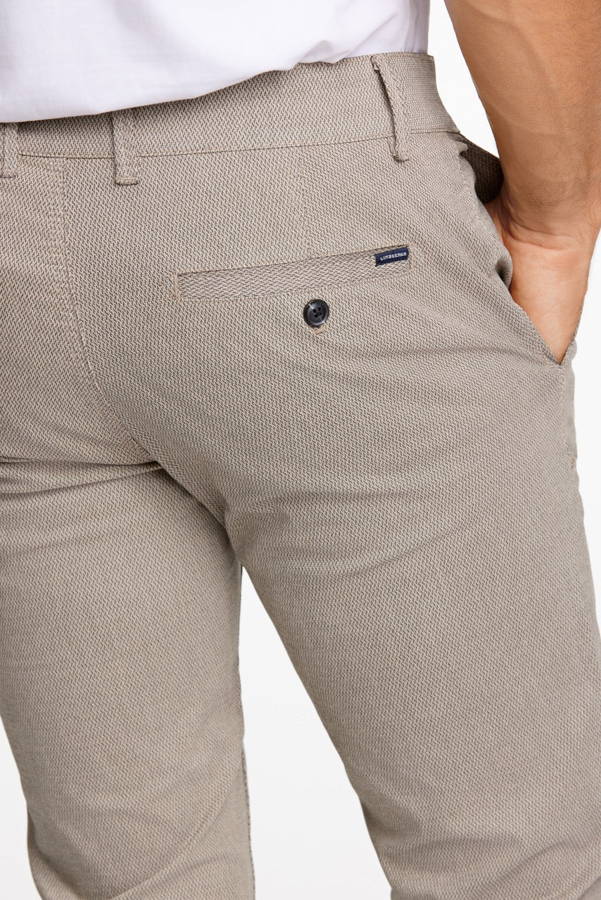 BUKSER - Structure superflex chinos -  - Hr Ravn