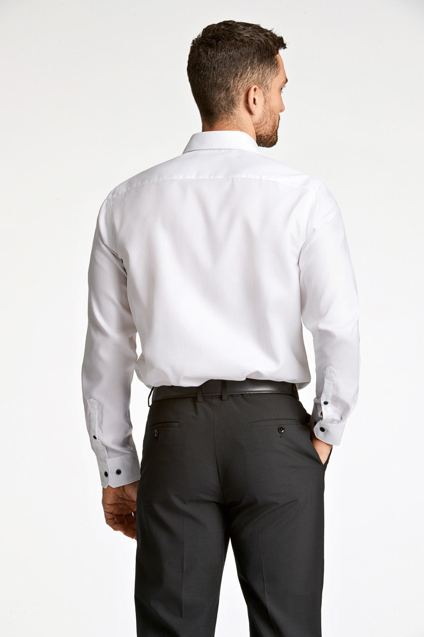 LANGE SKJORTER - 1927: Structure shirt WF L/S -  - Hr Ravn