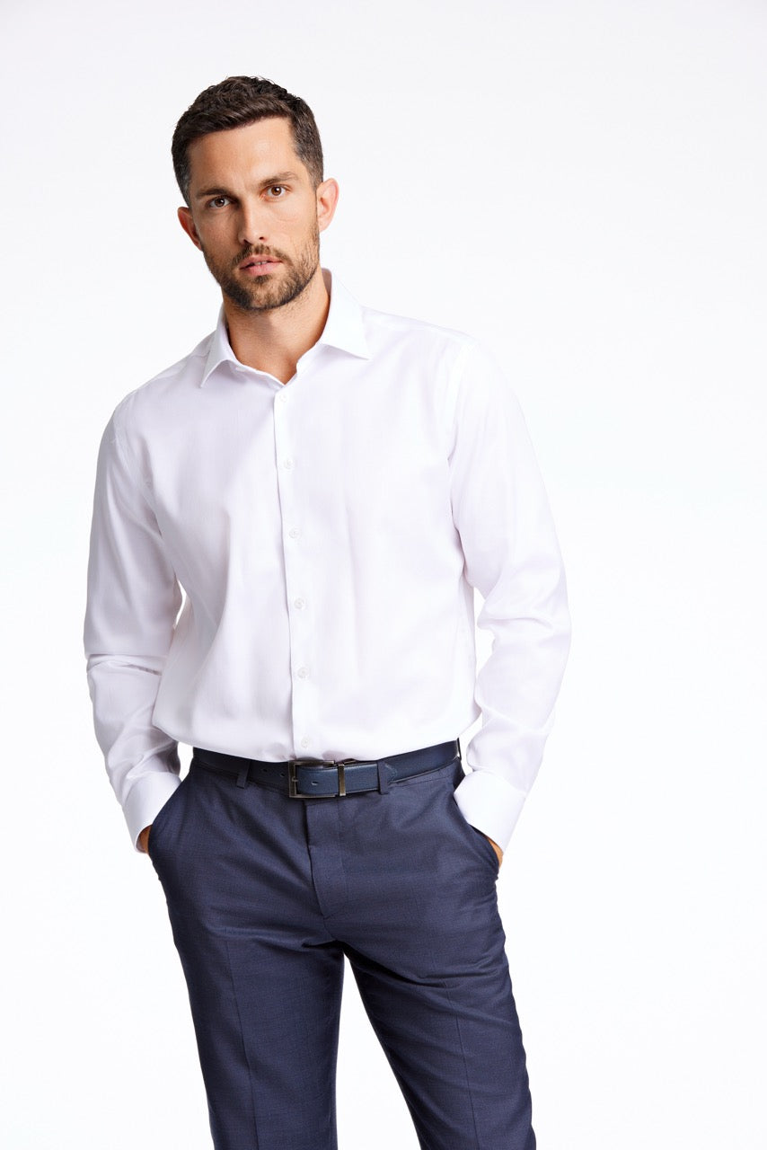 LANGE SKJORTER - 1927:Twill weave shirt WF L/S -  - Hr Ravn