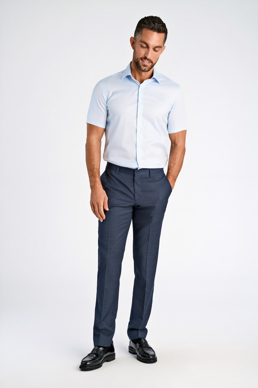 KORTE SKJORTER - 1927: Twill weave shirt WF S/S -  - Hr Ravn