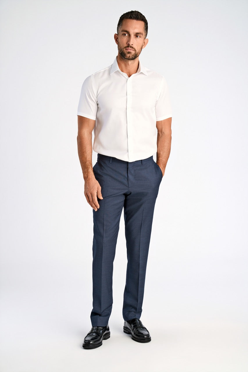 KORTE SKJORTER - 1927: Twill weave shirt WF S/S -  - Hr Ravn