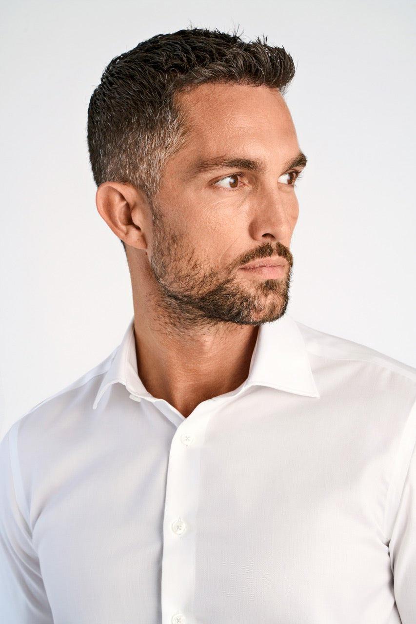 KORTE SKJORTER - 1927: Twill weave shirt WF S/S -  - Hr Ravn