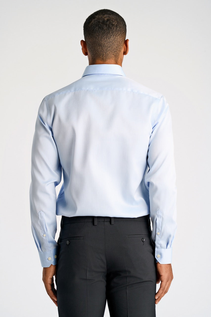 LANGE SKJORTER - Plain fine twill shirt, WF LS -  - Hr Ravn