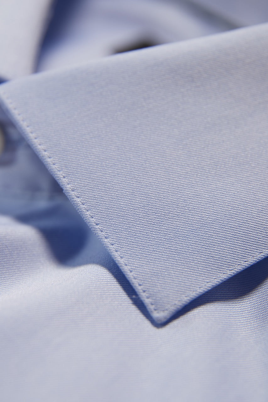 LANGE SKJORTER - Plain fine twill shirt, WF LS -  - Hr Ravn