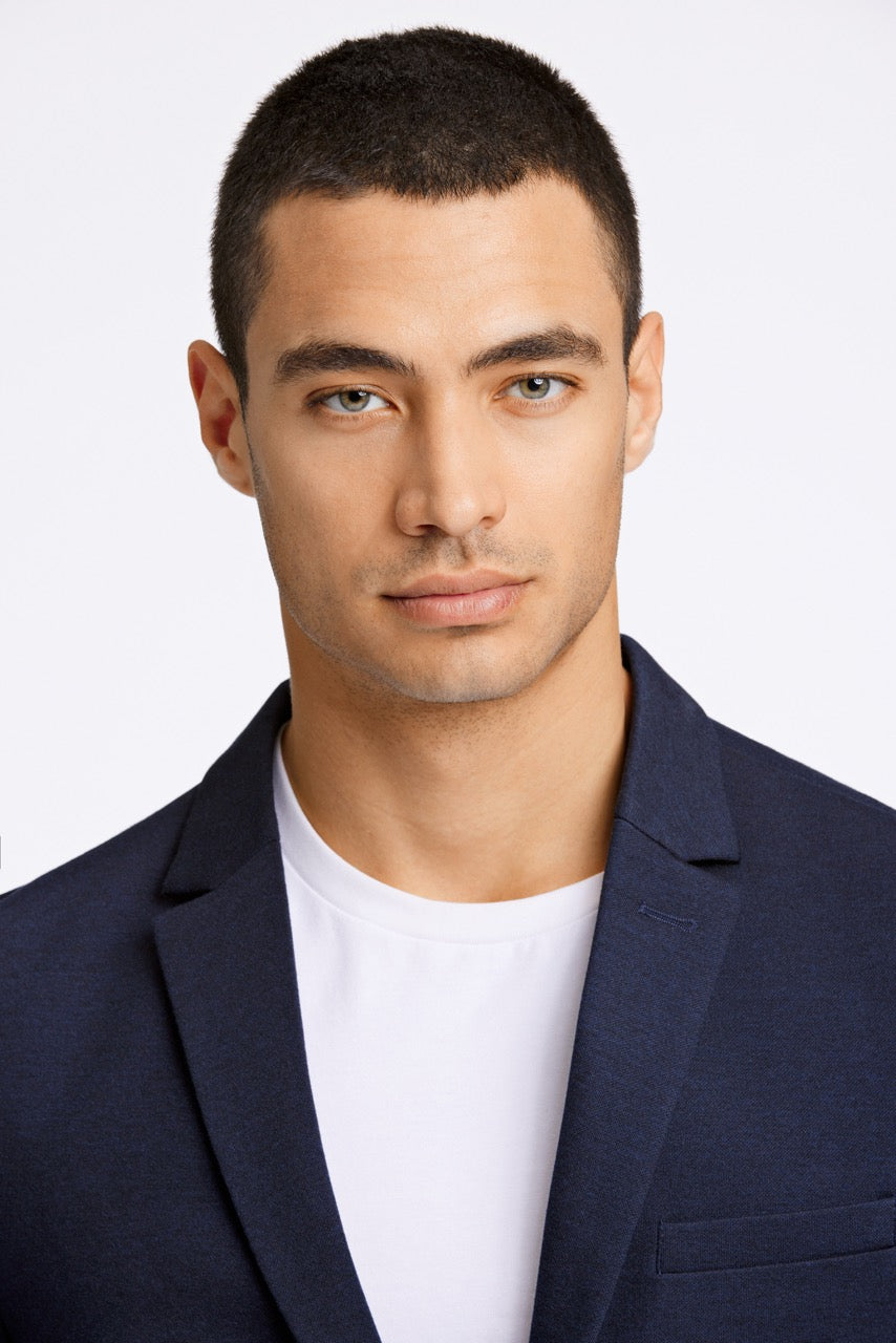 BLAZER - Superflex knitted blazer -  - Hr Ravn