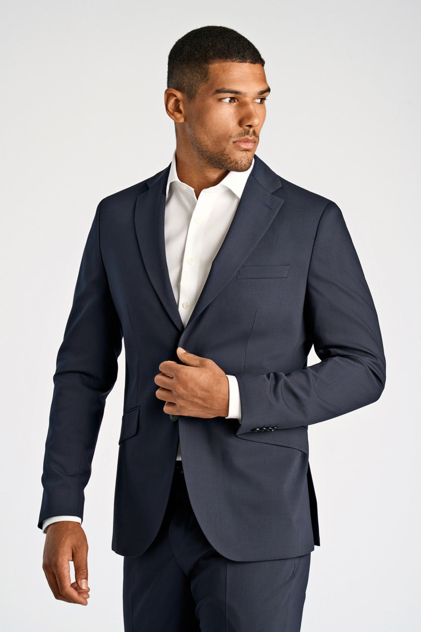 BLAZER - Technical stretch blazer combi -  - Hr Ravn