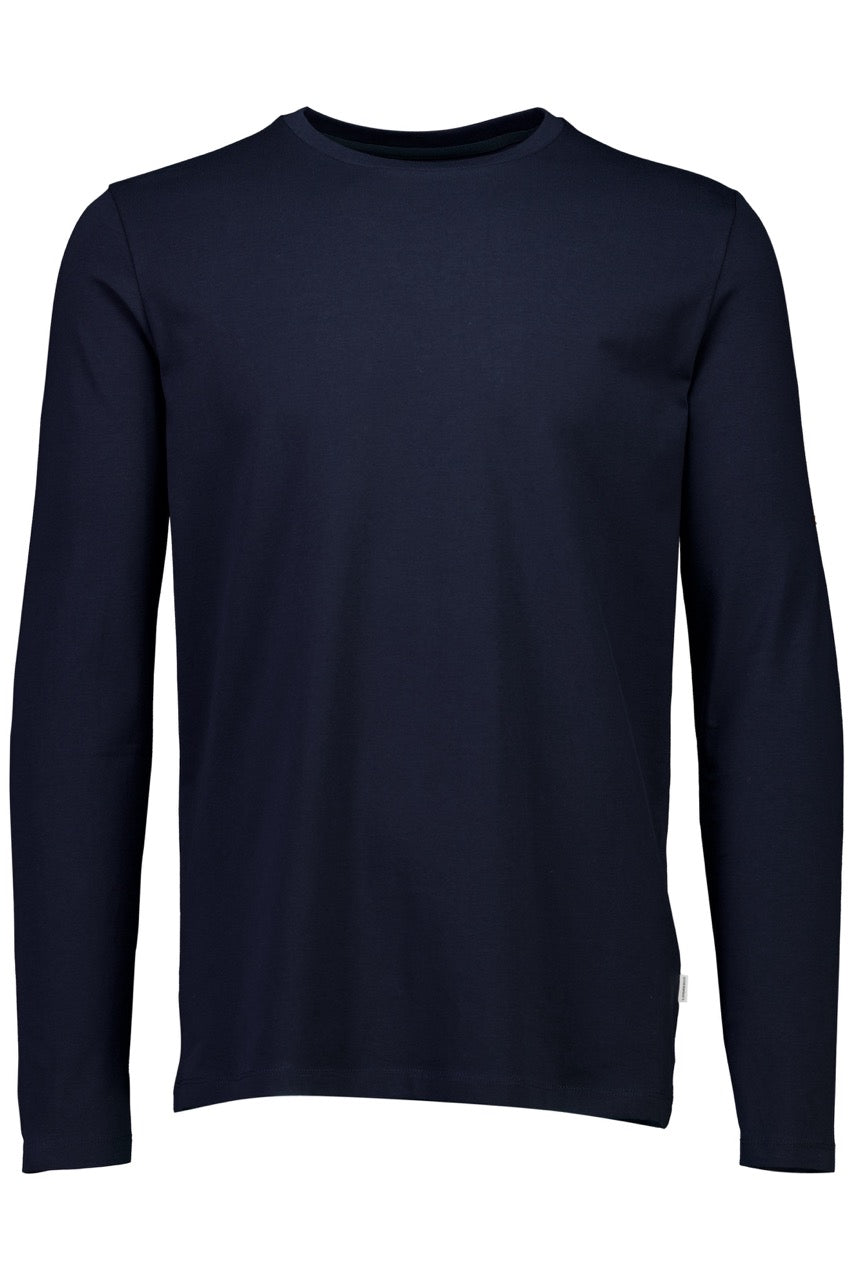 T-SHIRTS - Basic o-neck stretch tee L/S -  - Hr Ravn