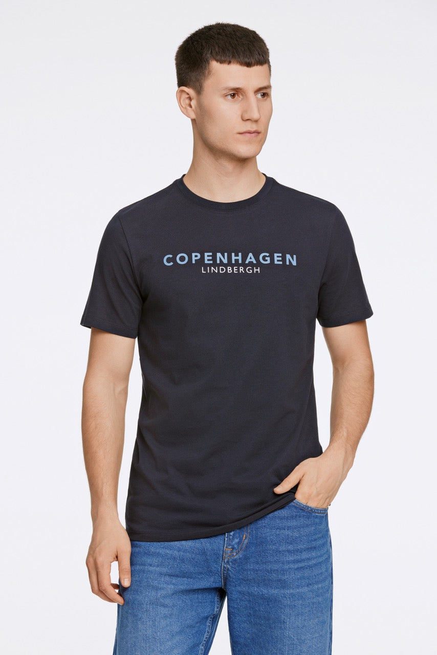 T-SHIRTS - Copenhagen print tee S/S -  - Hr Ravn