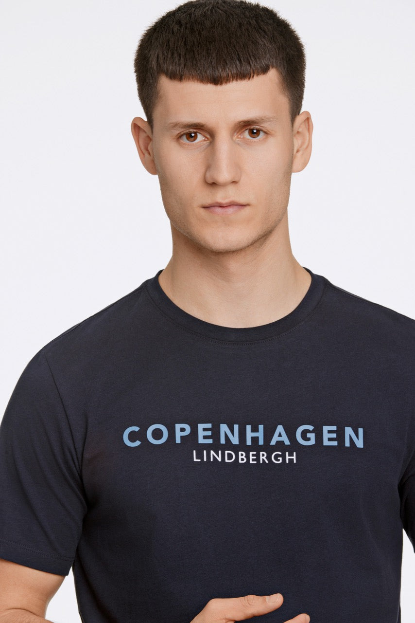 T-SHIRTS - Copenhagen print tee S/S -  - Hr Ravn