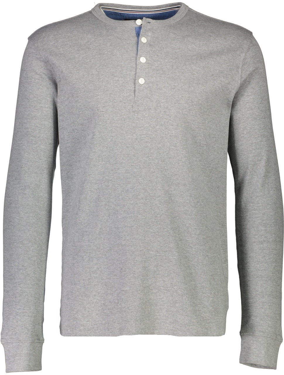 T-SHIRTS - Solid granddad L/S -  - Hr Ravn