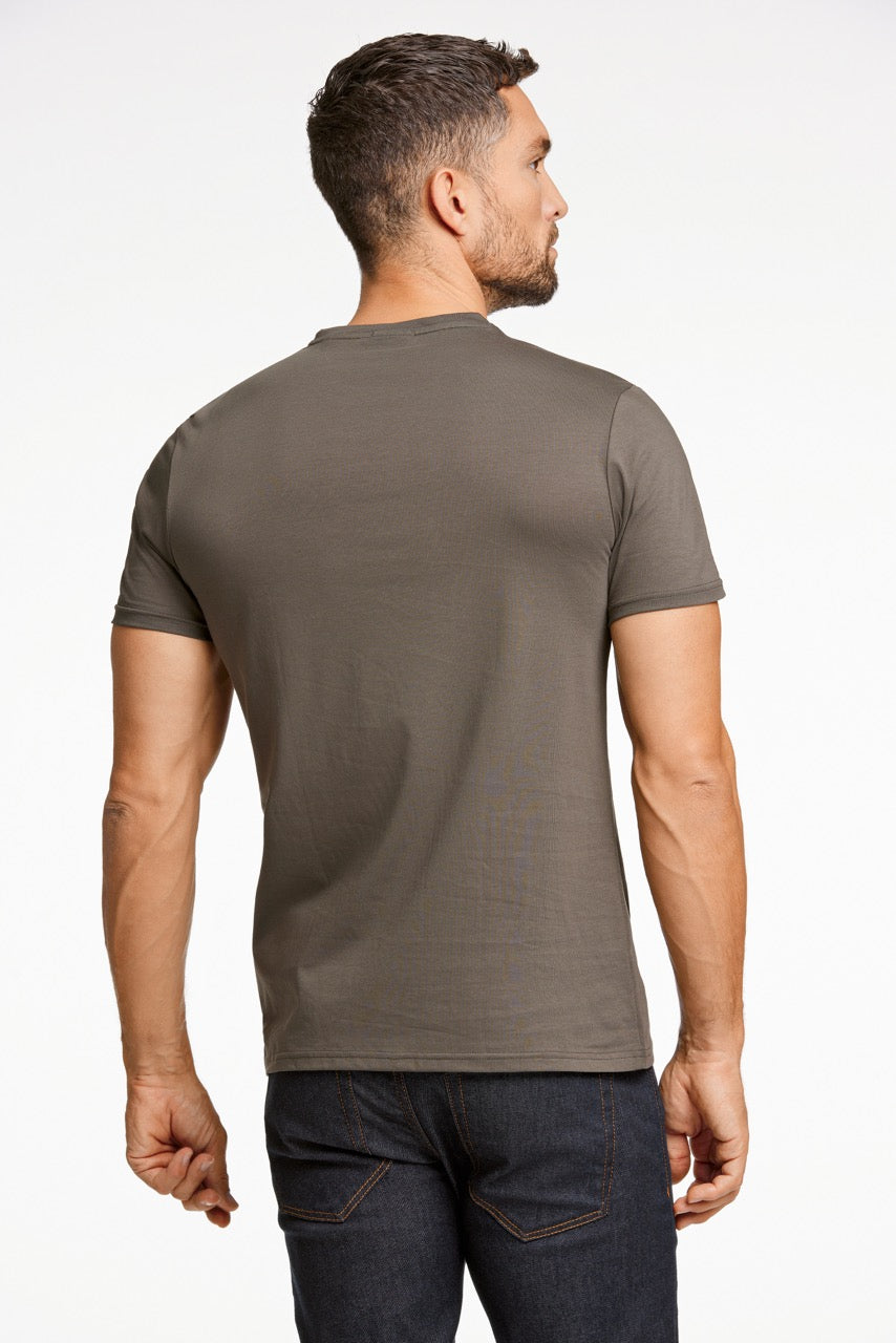 T-SHIRTS - Mercerized cotton tee S/S -  - Hr Ravn