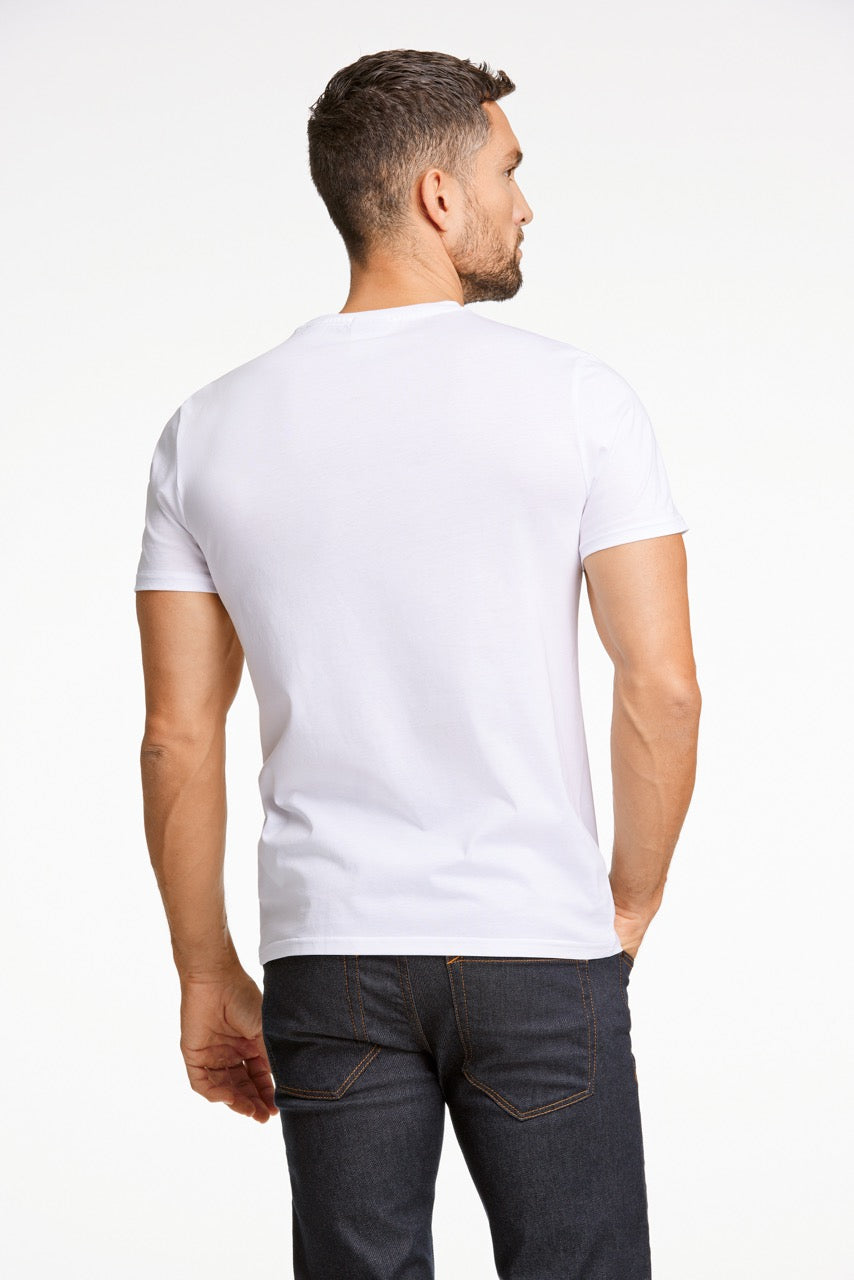 T-SHIRTS - Mercerized cotton tee S/S -  - Hr Ravn