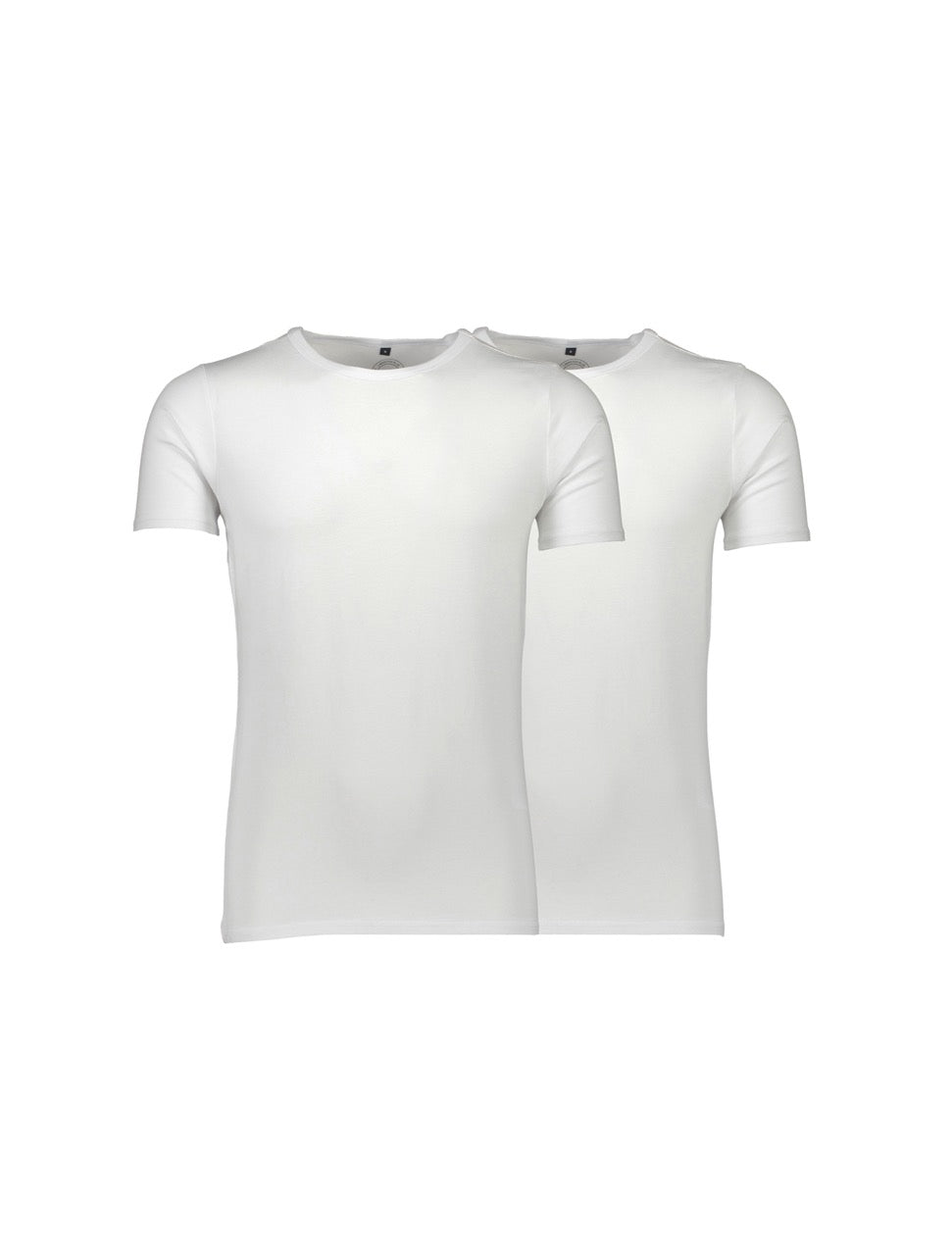 T-SHIRTS - Basic bamboo tee S/S 2 pack -  - Hr Ravn
