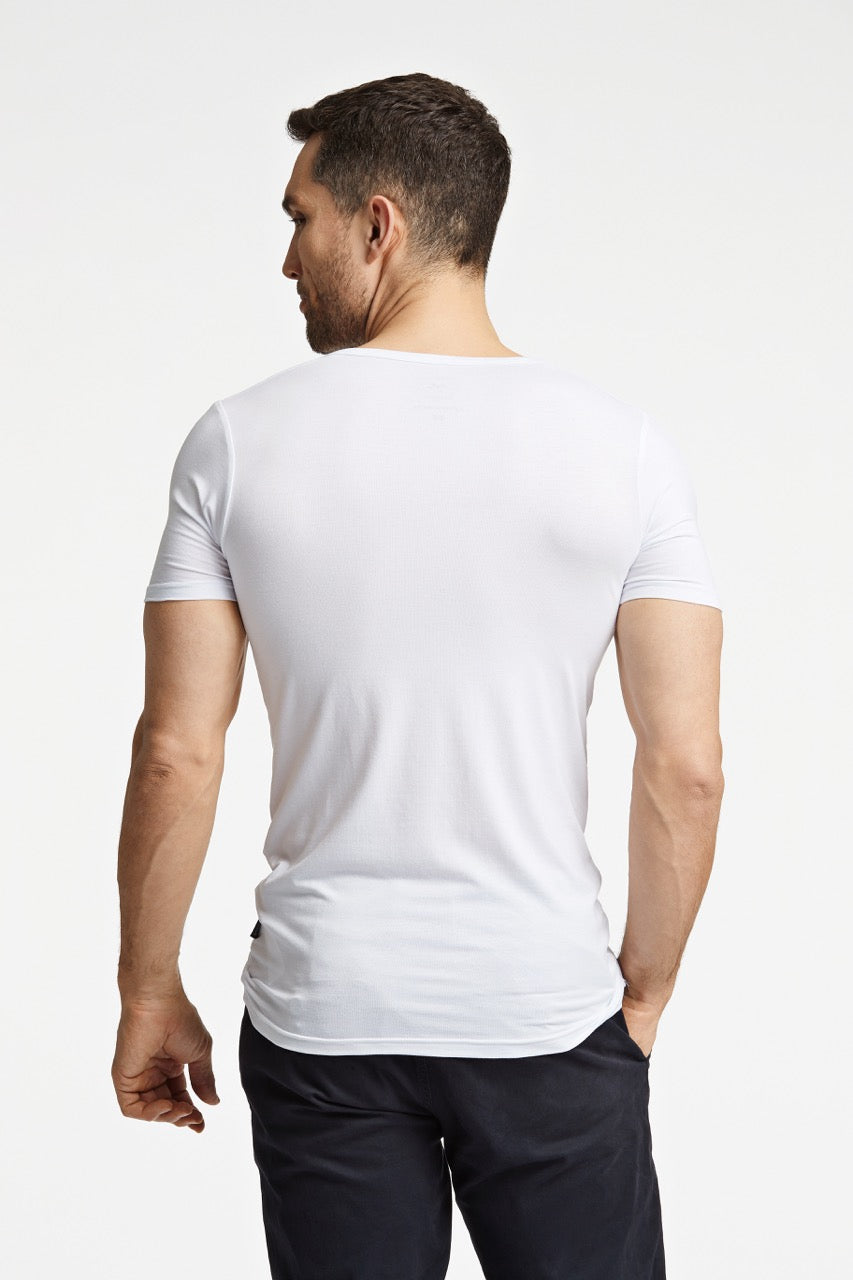 T-SHIRTS - Basic bamboo tee S/S 2 pack -  - Hr Ravn