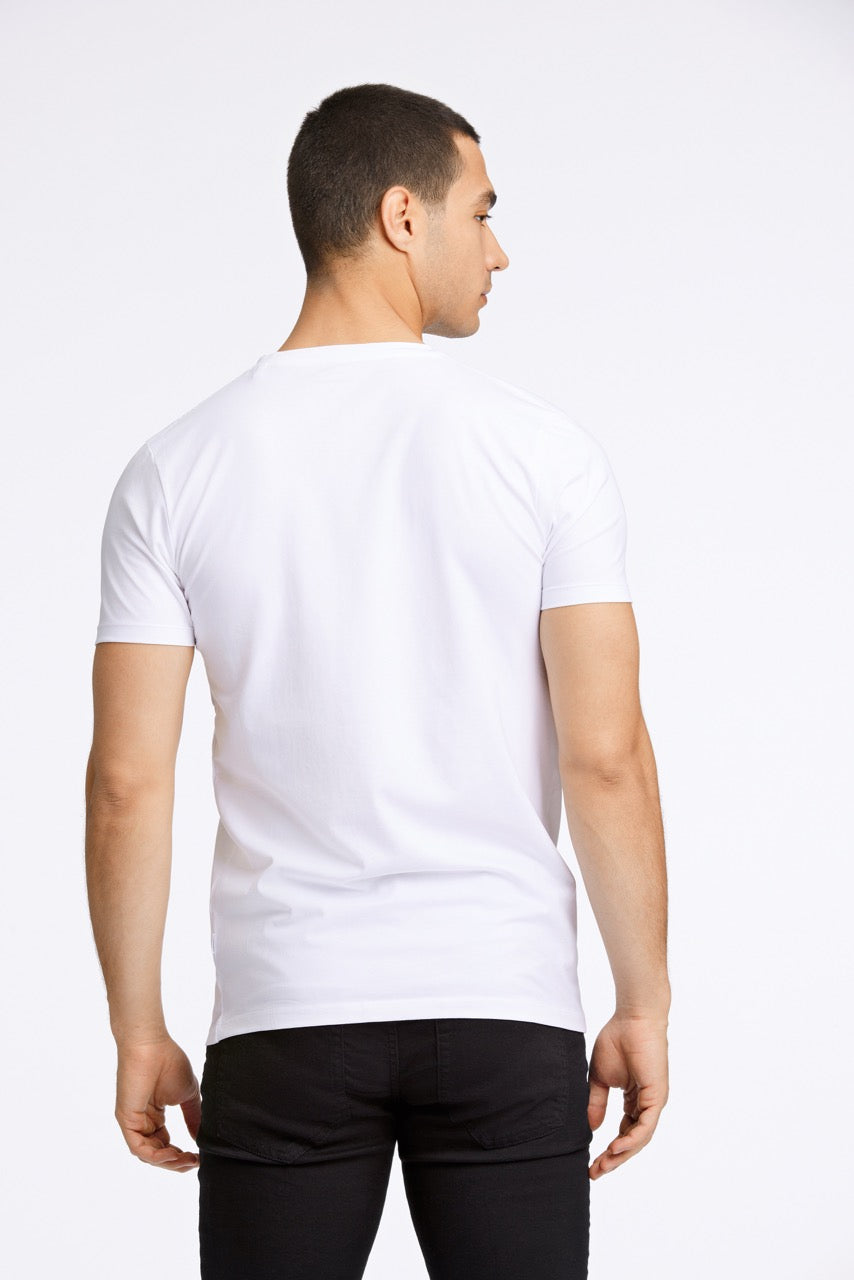 T-SHIRTS - Mens stretch v-neck tee S/S -  - Hr Ravn