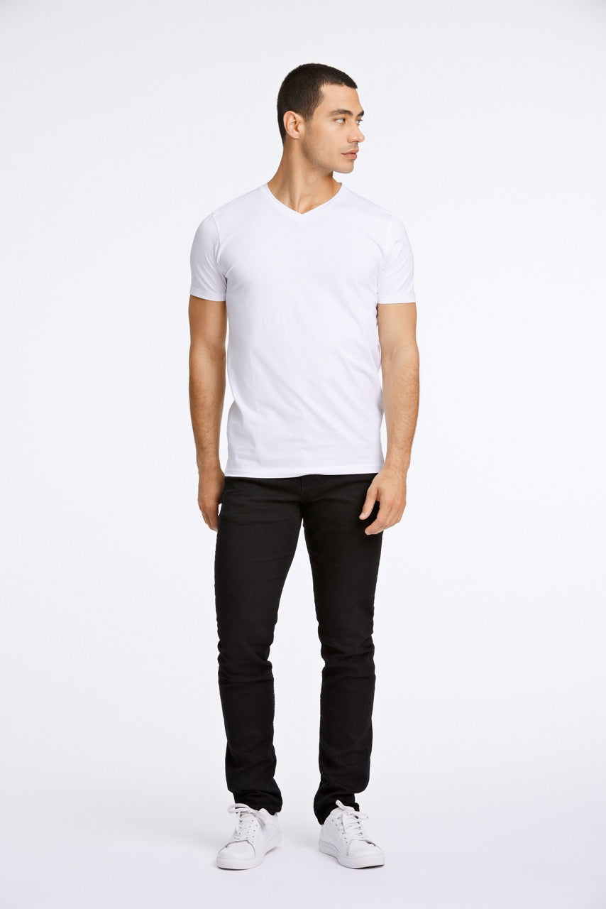 T-SHIRTS - Mens stretch v-neck tee S/S -  - Hr Ravn