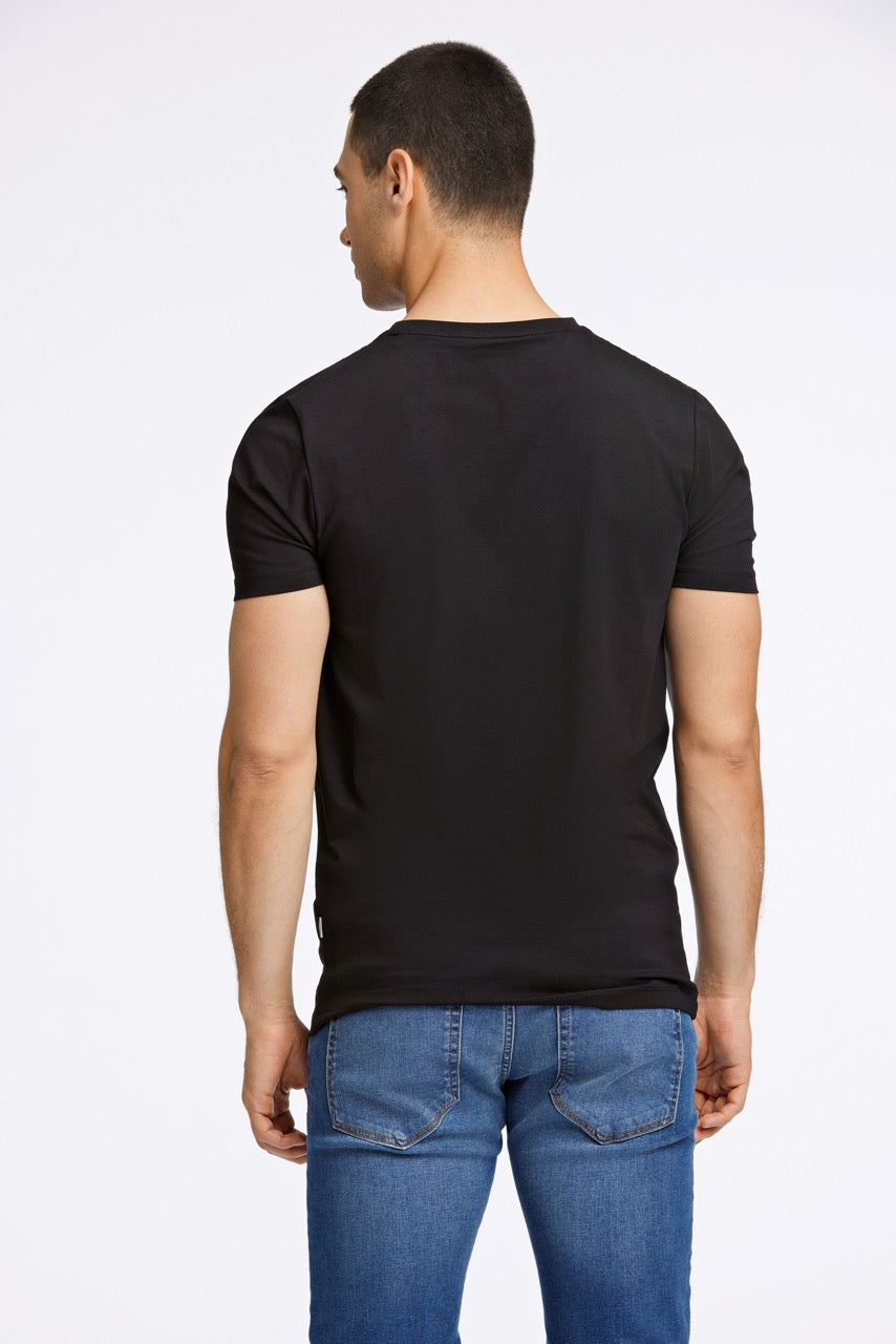 Mens stretch crew neck tee S/S