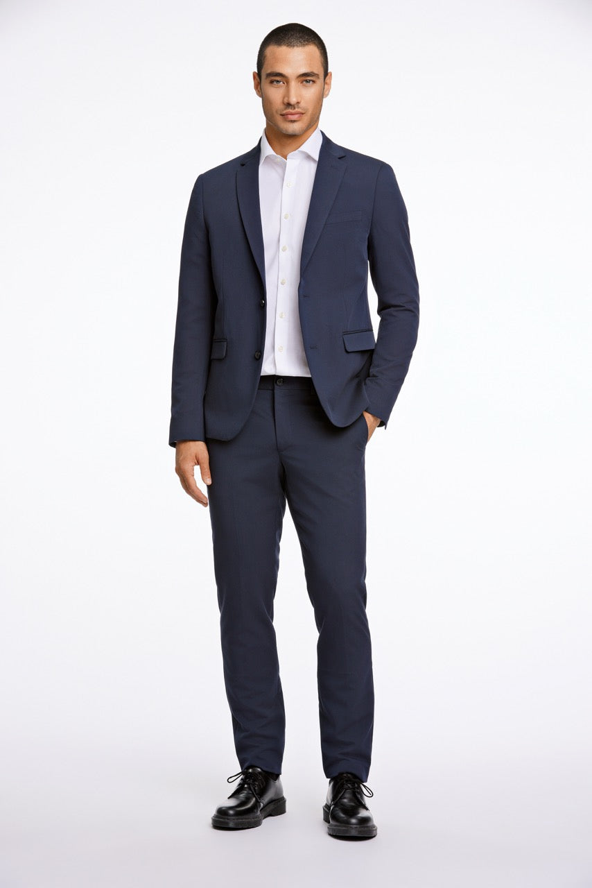 BLAZER - Fine twill stretch suit -  - Hr Ravn