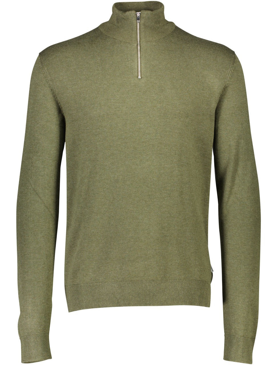 STRIK - Ecovero half zip L/S knit -  - Hr Ravn