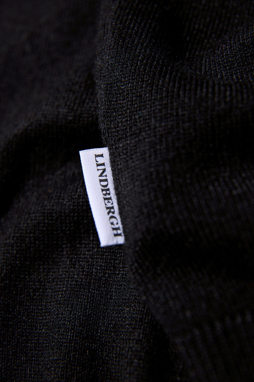 STRIK - Ecovero half zip L/S knit -  - Hr Ravn