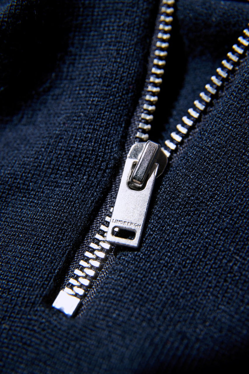 STRIK - Ecovero half zip L/S knit -  - Hr Ravn